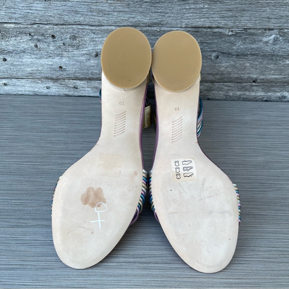 PAIGE Felicity Block Heel Sandals - Picture 10 of 10